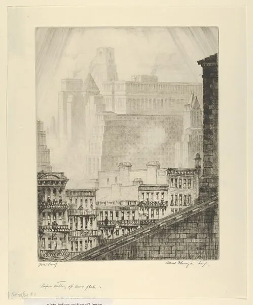 Downtown Manhattan — Albert E. Flanagan