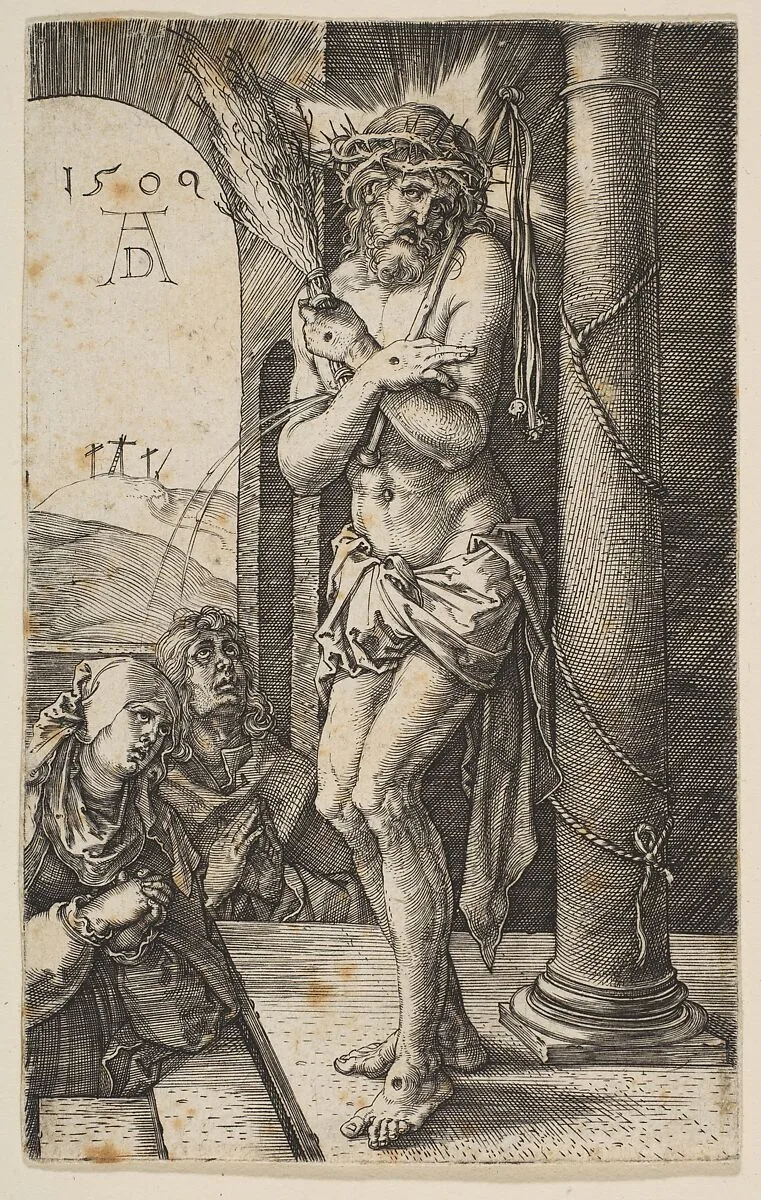 Man of Sorrows, from "The Passion" — Albrecht Dürer