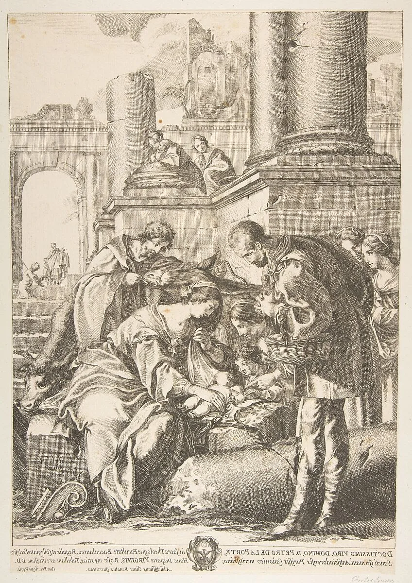 Adoration — François Chauveau|Laurent de La Hyre