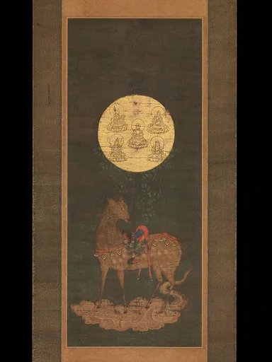 春日鹿曼荼羅 (Kasuga shika mandara)|Deer Mandala of Kasuga Shrine