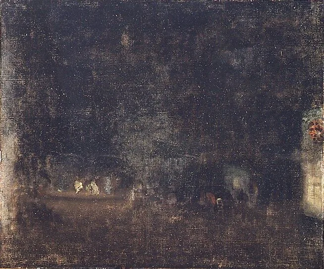 Nocturne in Green and Gold — James McNeill Whistler