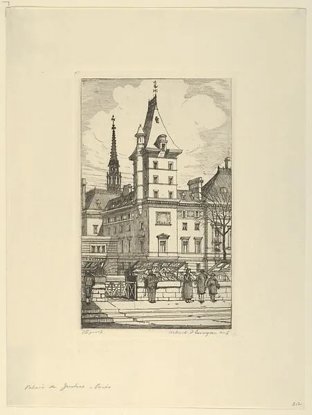 Palais du Justice, Paris — Albert E. Flanagan