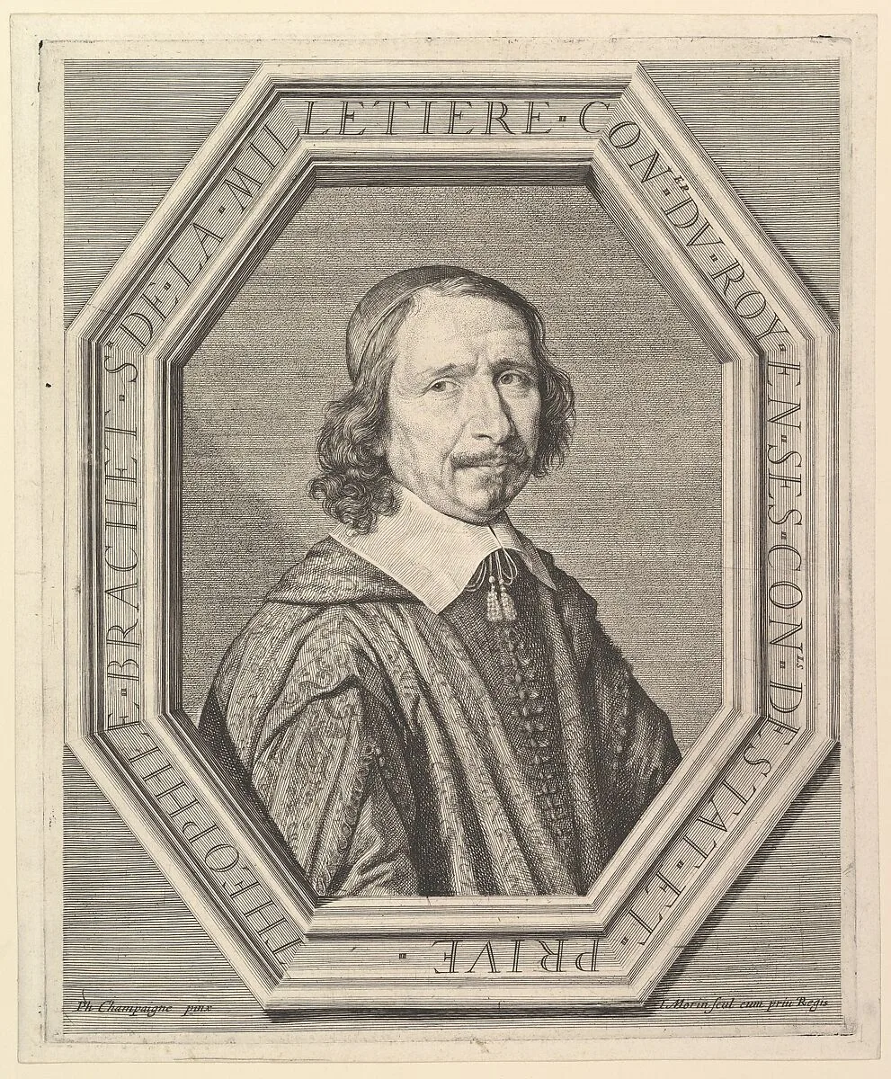 Theophile Brachet de la Milletiere, conseiller du roi — Jean Morin|Philippe de Champaigne