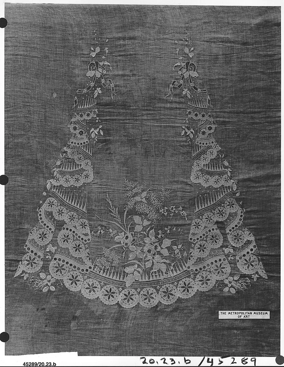 Panel for a skirt — Unknown