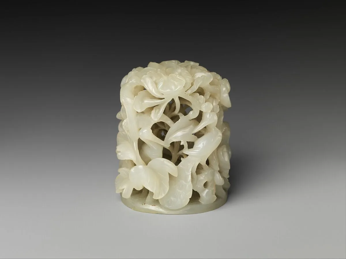 元 玉帽頂|Headdress ornament — Unknown