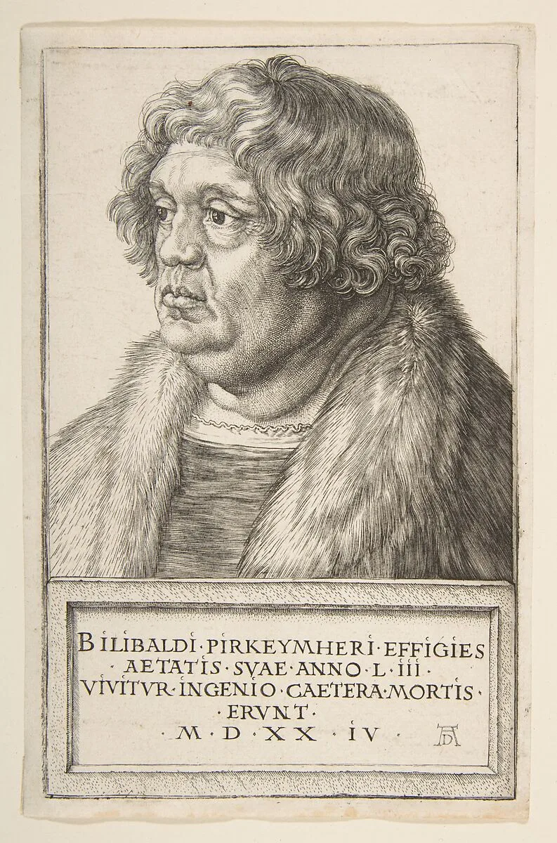 Willibald Pirckheimer — Albrecht Dürer|Willibald Pirckheimer