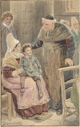 Illustration for "Little Peter: A Christmas Morality for Children of Any Age"