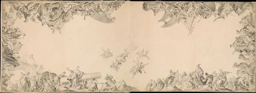 Design for a Ceiling: Allegories of the Four Continents