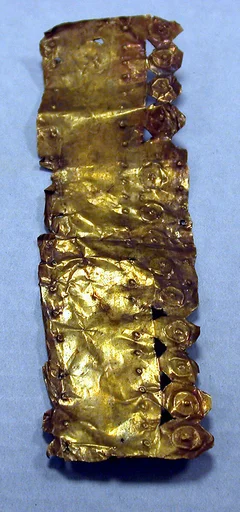 Gold Sheet Ornament