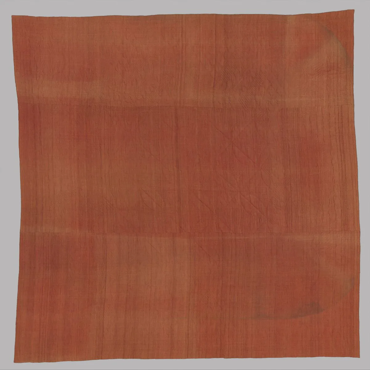 Wholecloth calamanco quilt — Unknown