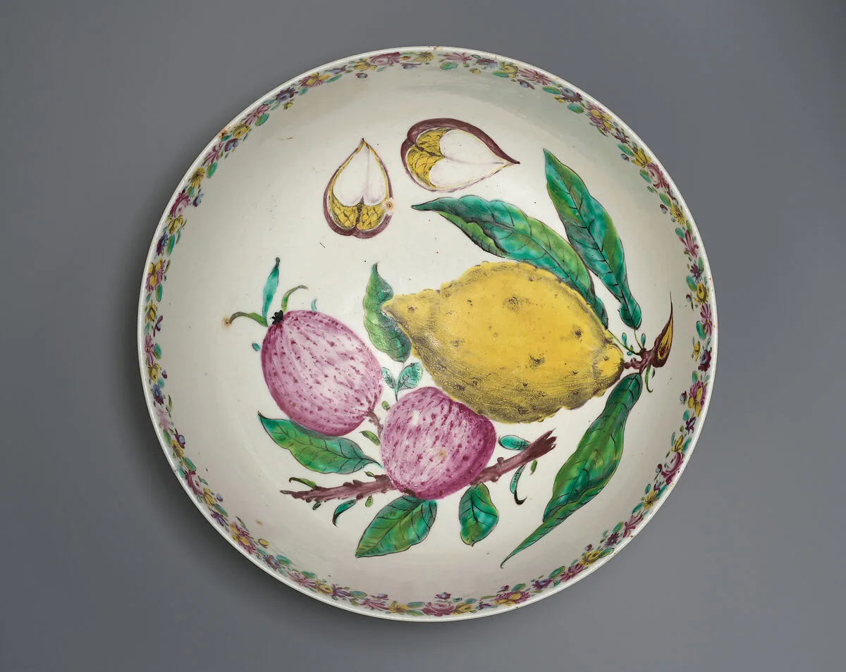 Marriage bowl — Bow Porcelain Factory
