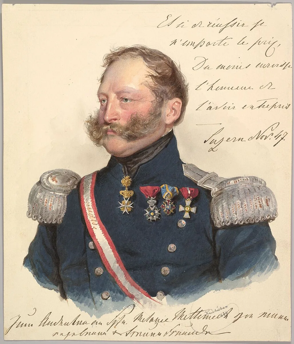 Prince Friedrich of Schwarzenberg — Josef Kriehuber