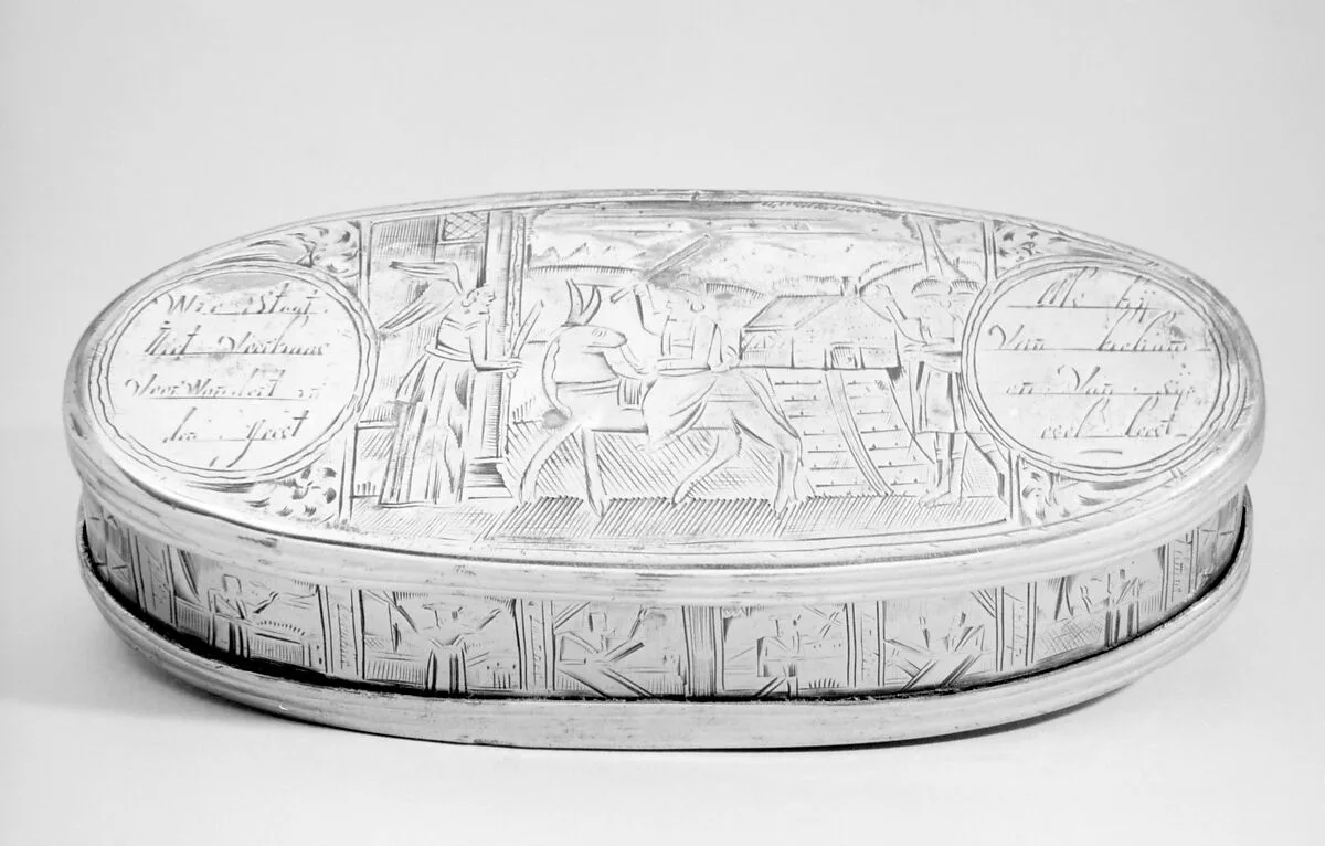 Tobacco box — Unknown