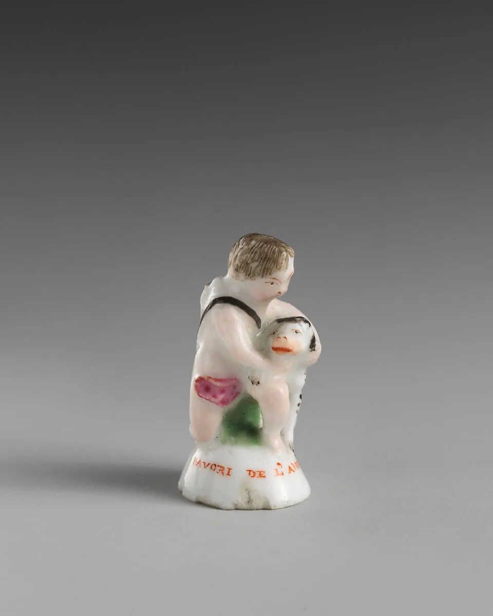 Miniature seal — Chelsea Porcelain Manufactory