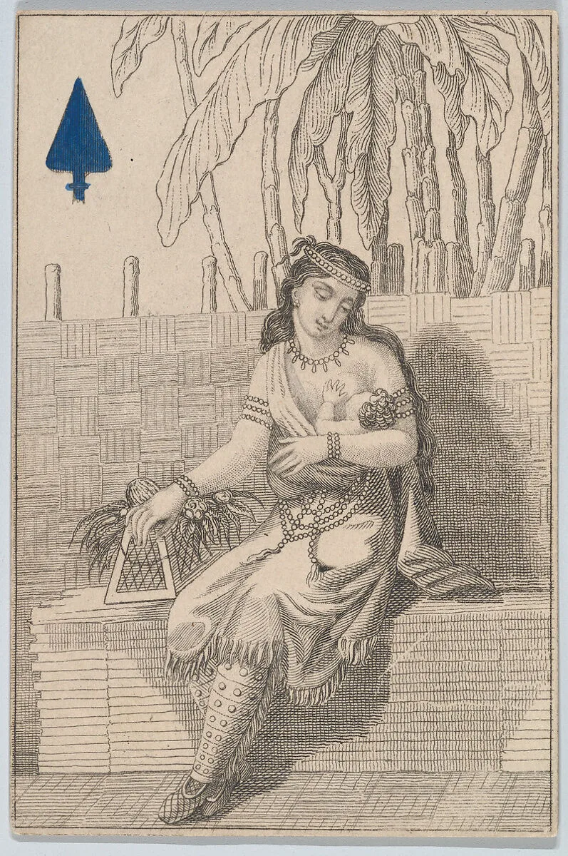 Queen (Neala from Canada), from "Court Game of Geography" — William and Henry Rock