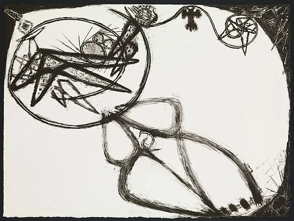 Untitled, Tam 1711 State I (11/20) — Frank Lobdell|Tamarind Lithography Workshop