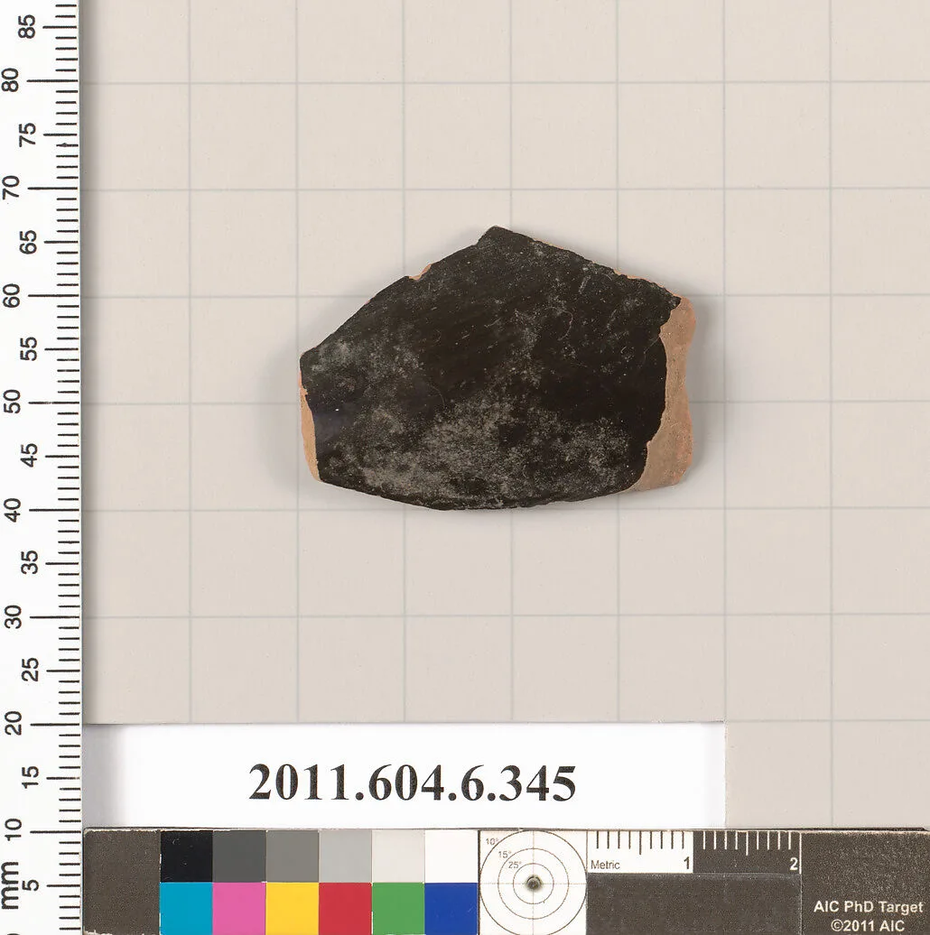 Terracotta fragment of a closed shape — Unknown