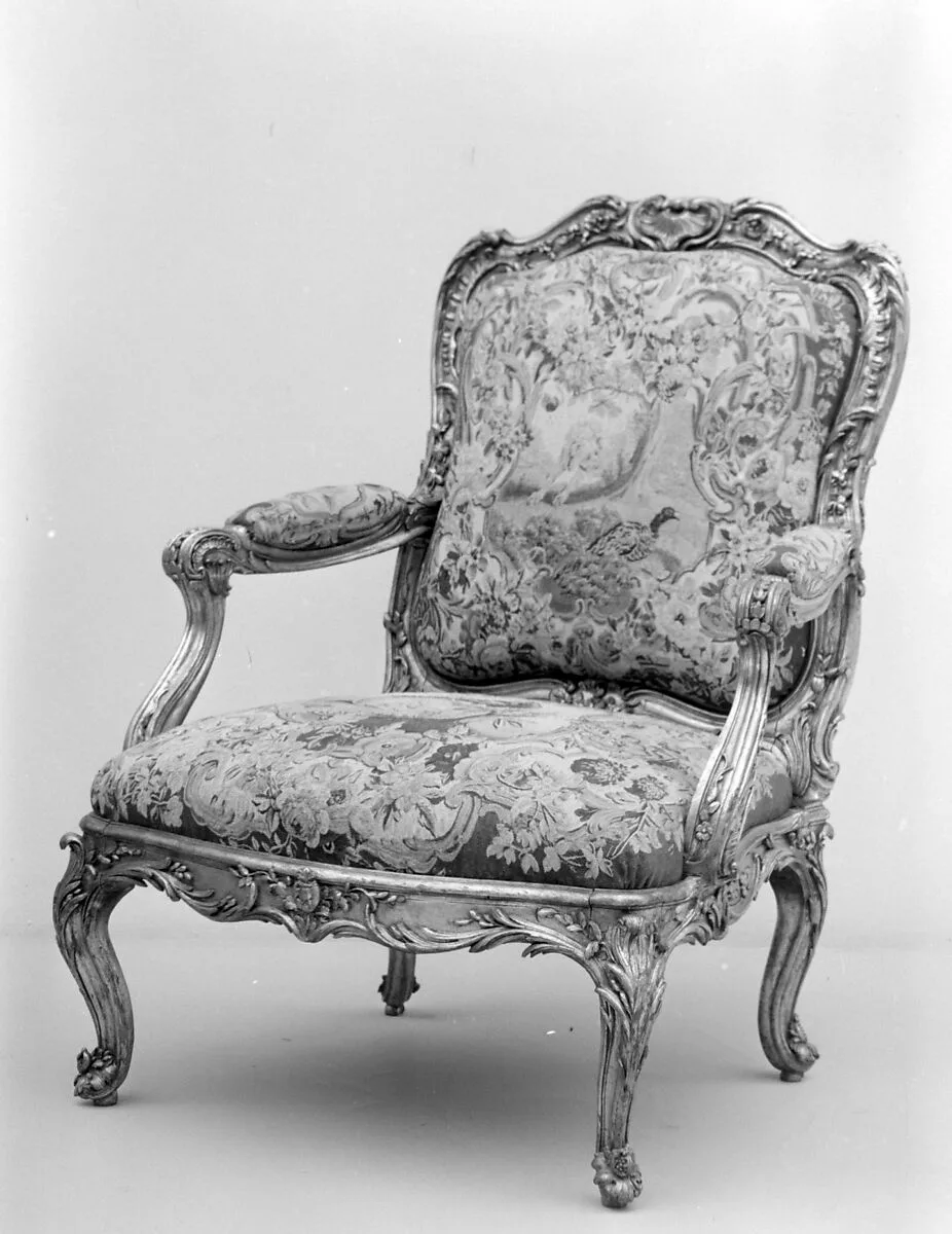 Armchair (part of a set) — Nicolas-Quinibert Foliot|Beauvais|Jean-Baptiste Oudry