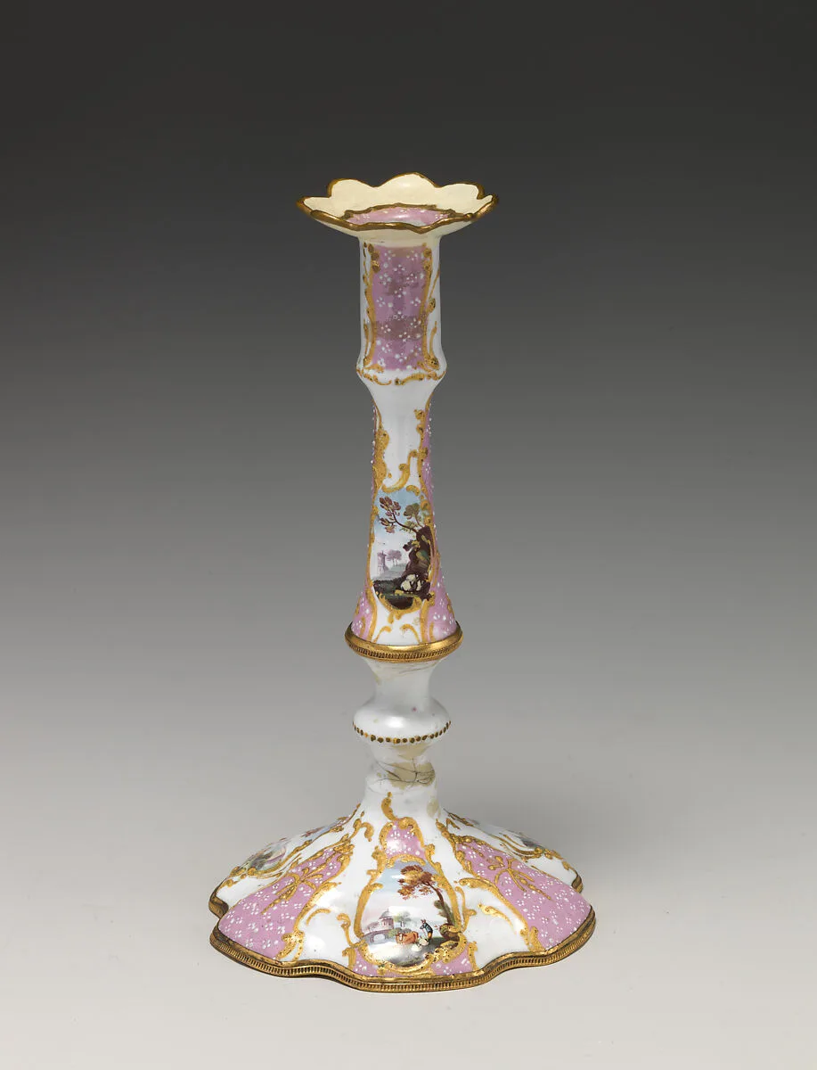 Taperstick (one of a pair) — Unknown
