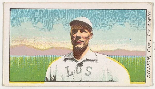 Dillion, Captain, Los Angeles, from the "Obak Baseball Players" set (T212), issued by the American Tobacco Company to promote Obak Mouthpiece Cigarettes — American Tobacco Company