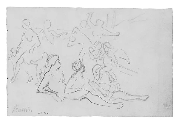 The Triumph of Flora — John Singer Sargent|Nicolas Poussin