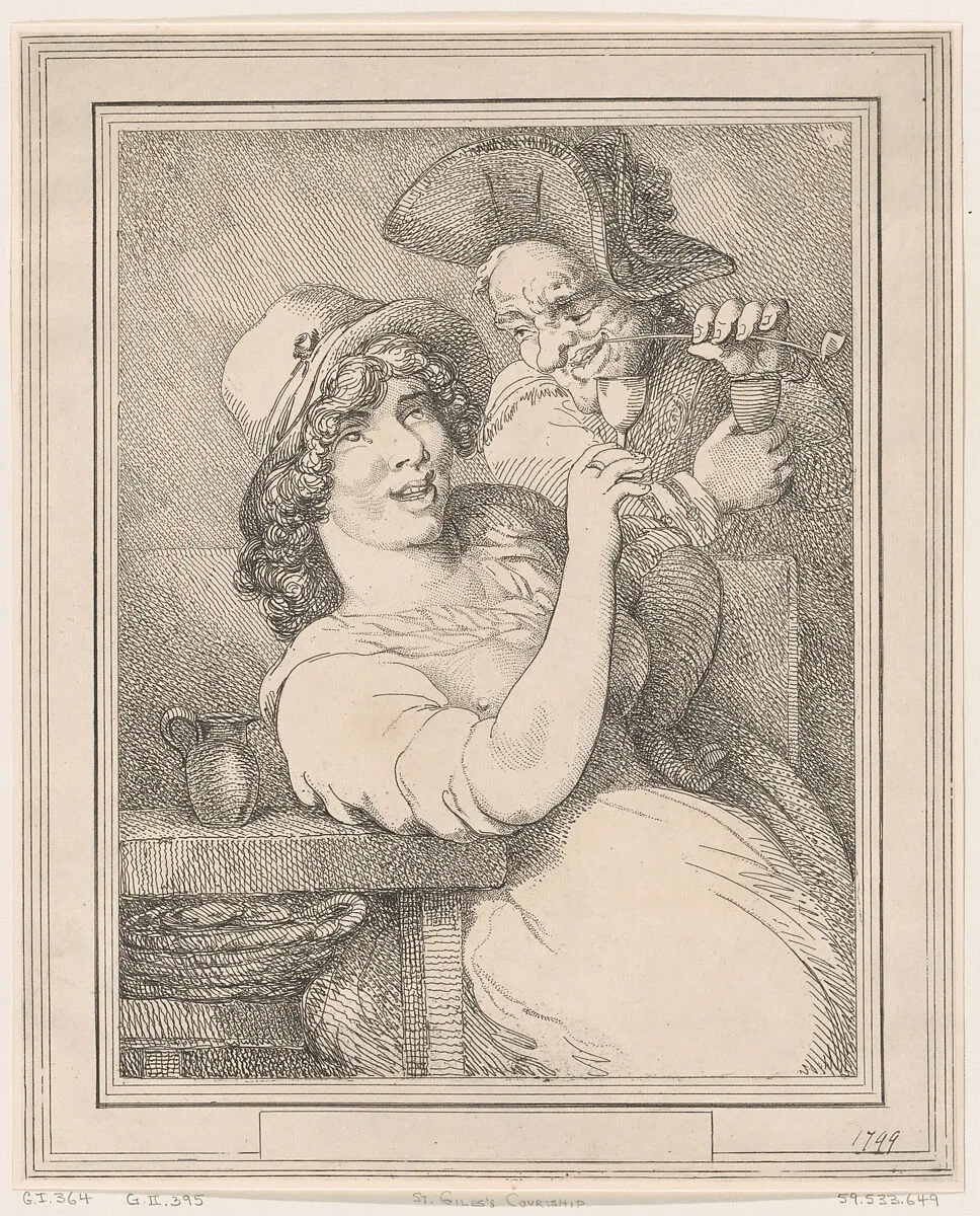 St Giles's Courtship — Thomas Rowlandson