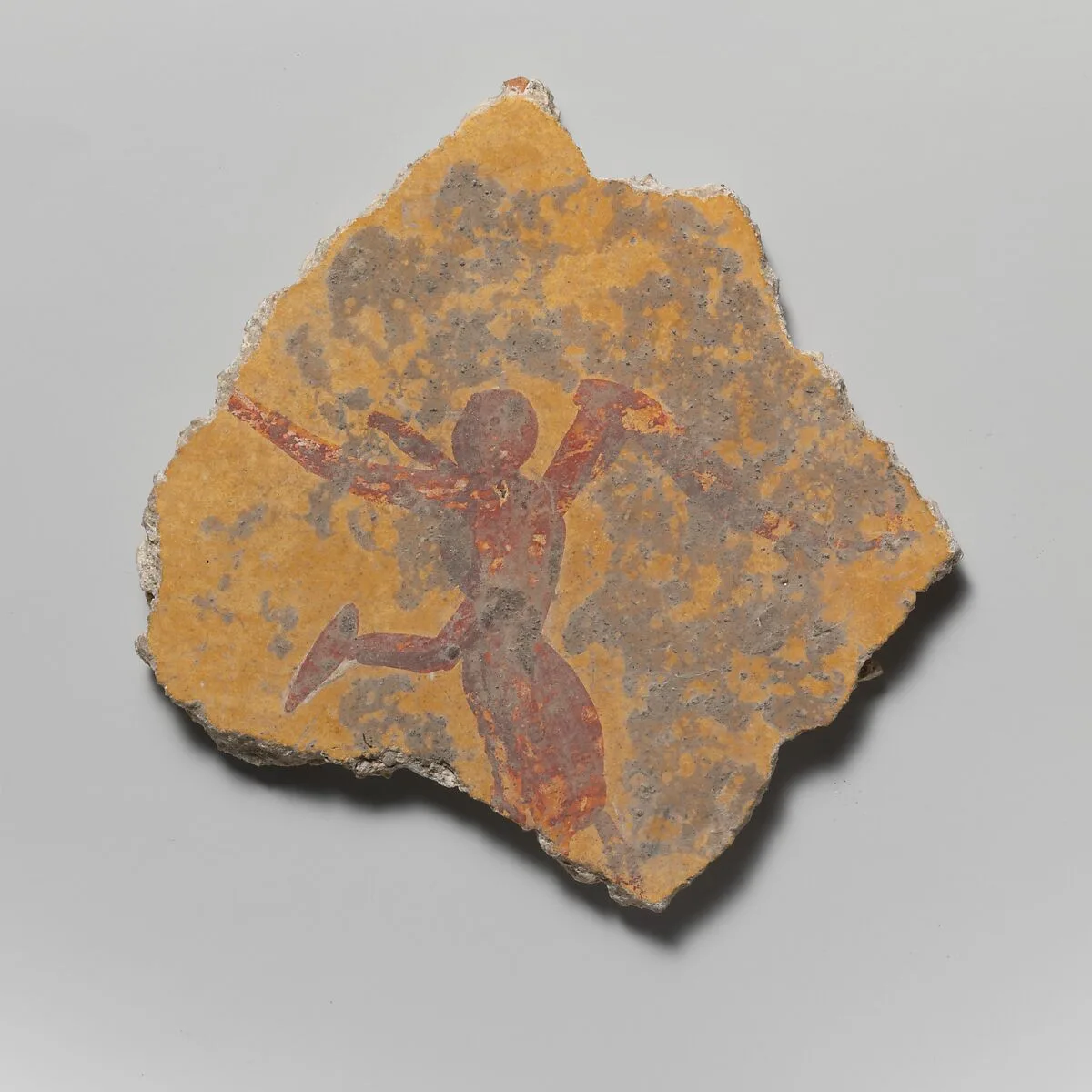Wall painting fragment — Unknown