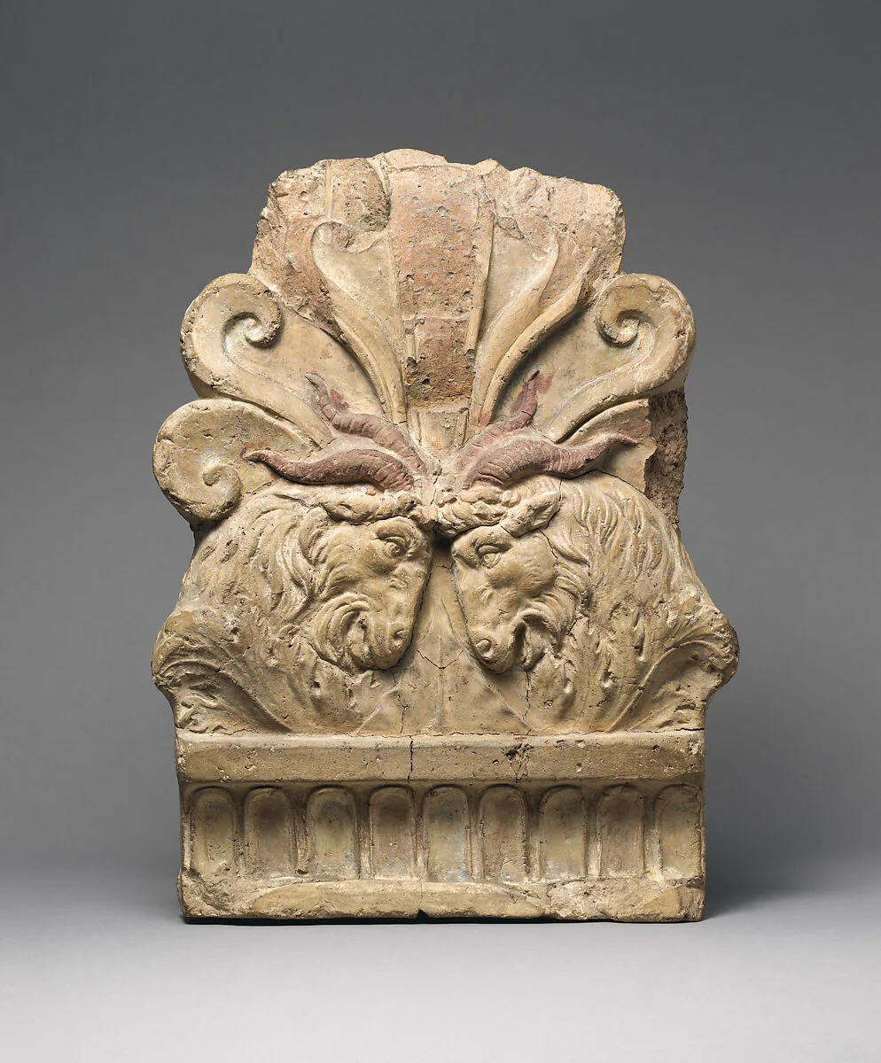 Terracotta antefix — Unknown