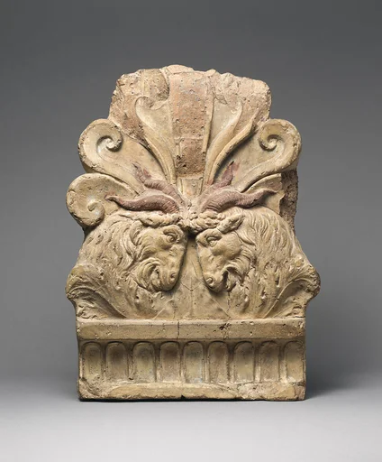 Terracotta antefix