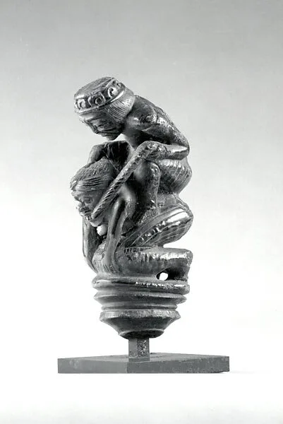 Handle for a Betel Nut Pestle — Unknown