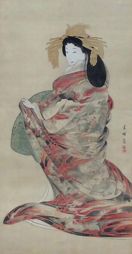地獄太夫図|The Hell Courtesan — Seikei