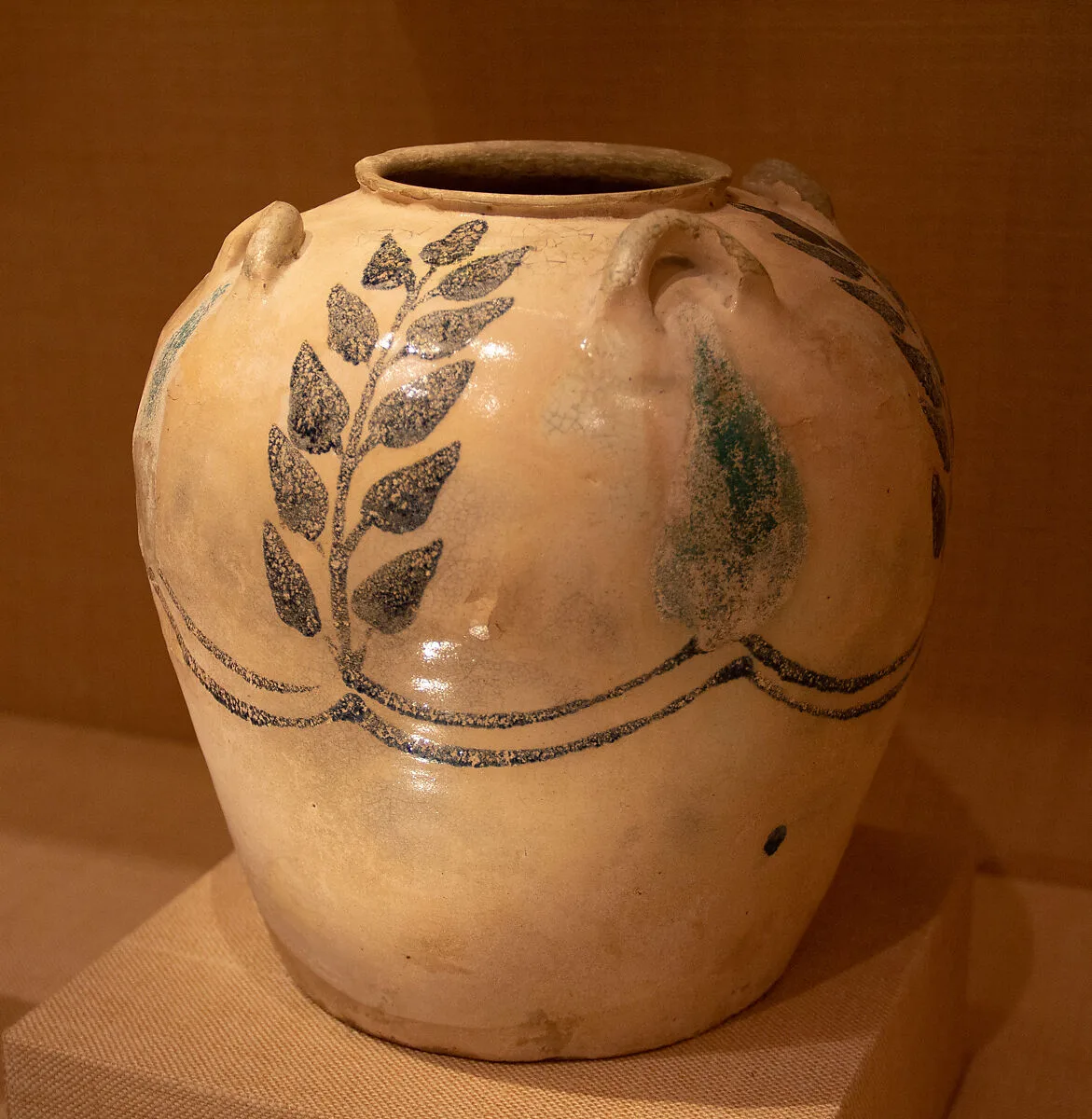 Jar with Four Lug Handles — Unknown