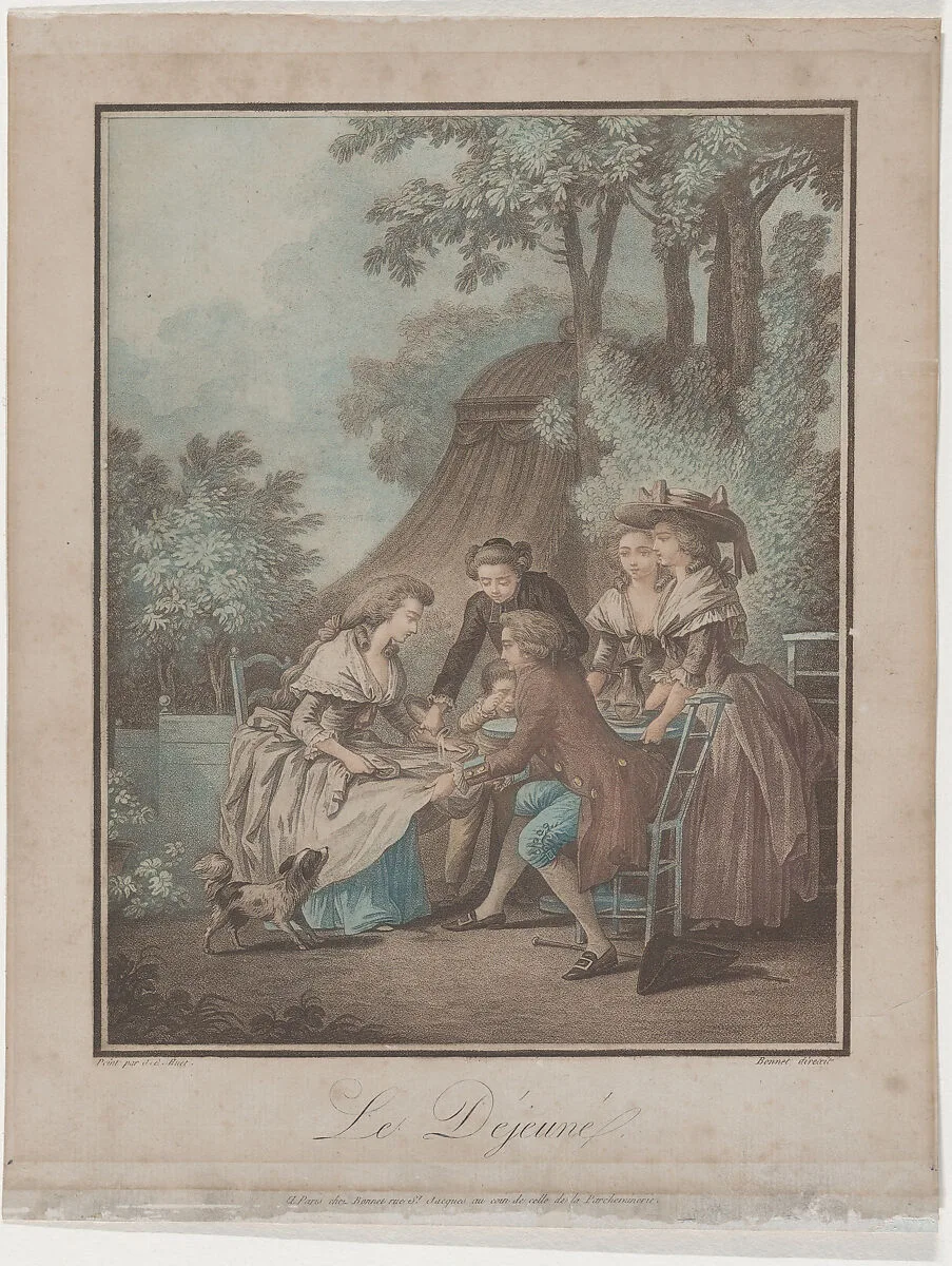 The Lunch — Louis Marin Bonnet|Jean-Baptiste Huet I