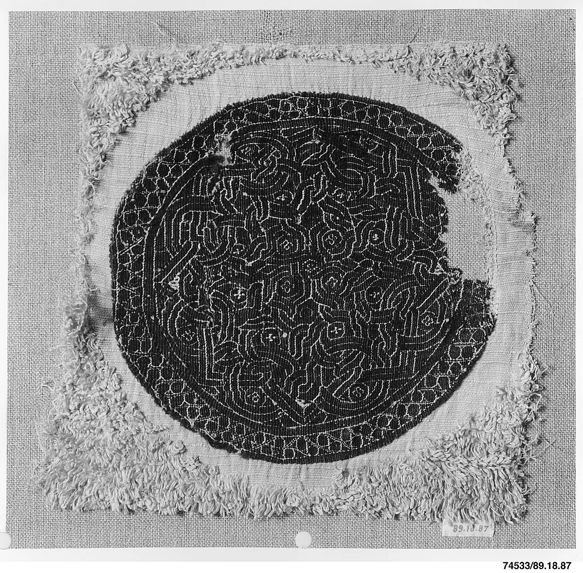 Textile Fragment — Unknown