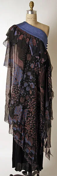 Evening dress — Zandra Rhodes|Henri Bendel