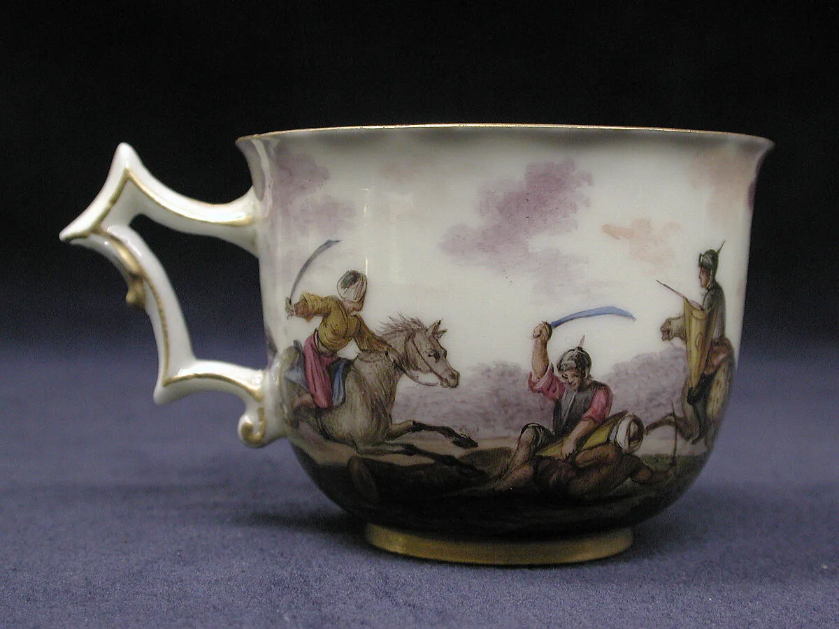 Cup (part of a service) — Capodimonte Porcelain Manufactory