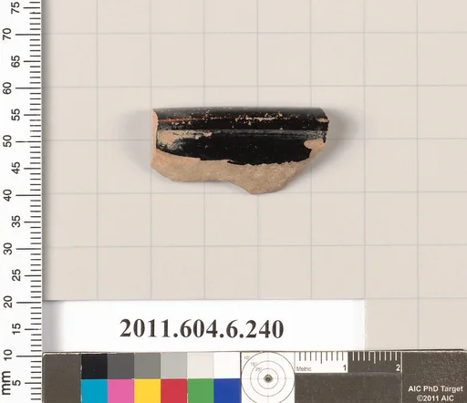 Terracotta fragment of a bowl