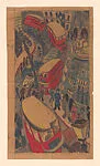 Preparatory sketch for London Buses (recto); lighthouse and harbor (verso) — Lill Tschudi