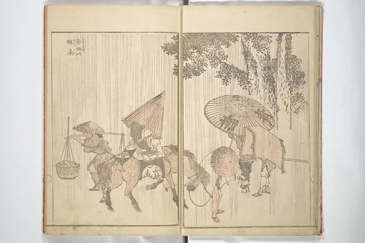 北斎麁画|Various Pictures by Hokusai (Hokusai soga 北斎麁画)
