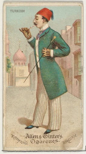 Turkish, from World's Dudes series (N31) for Allen & Ginter Cigarettes