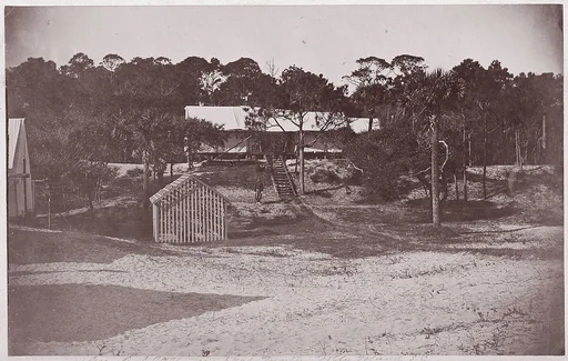 Gen. Q.A. Gillmore's Head Quarters - Folly Island, S.C.