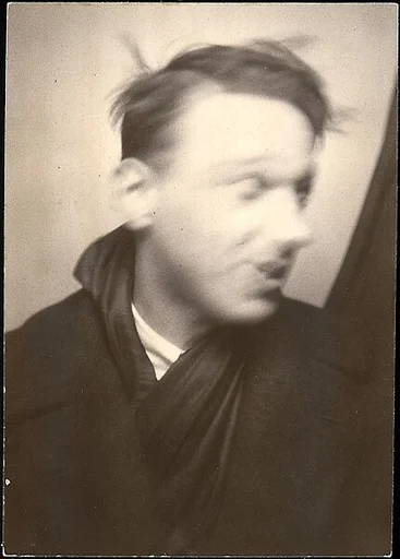[Self-Portrait in Automated Photobooth]