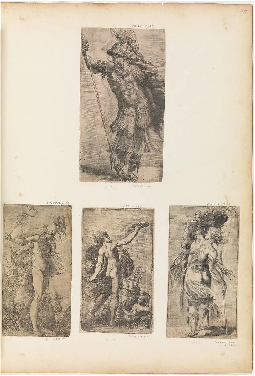 Ganymede and Hebe — Andrea Schiavone (Andrea Meldola)