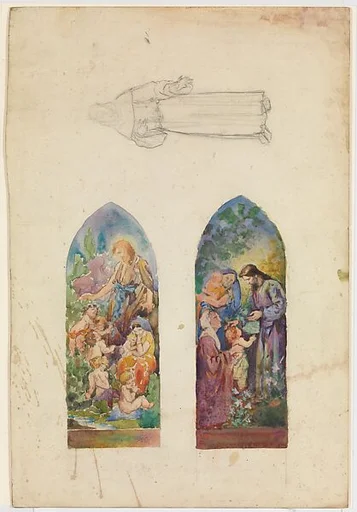 Design for two lancet windows