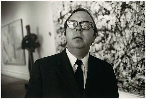 [Henry Geldzhaler in Gallery at the Metropolitan Museum of Art]