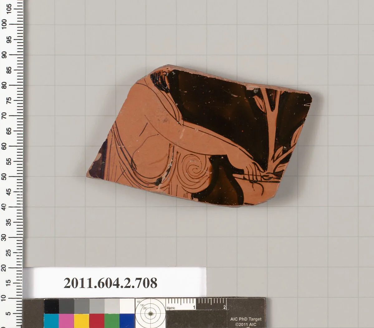 Terracotta fragment of a calyx-krater (bowl for mixing wine and water) — Unknown