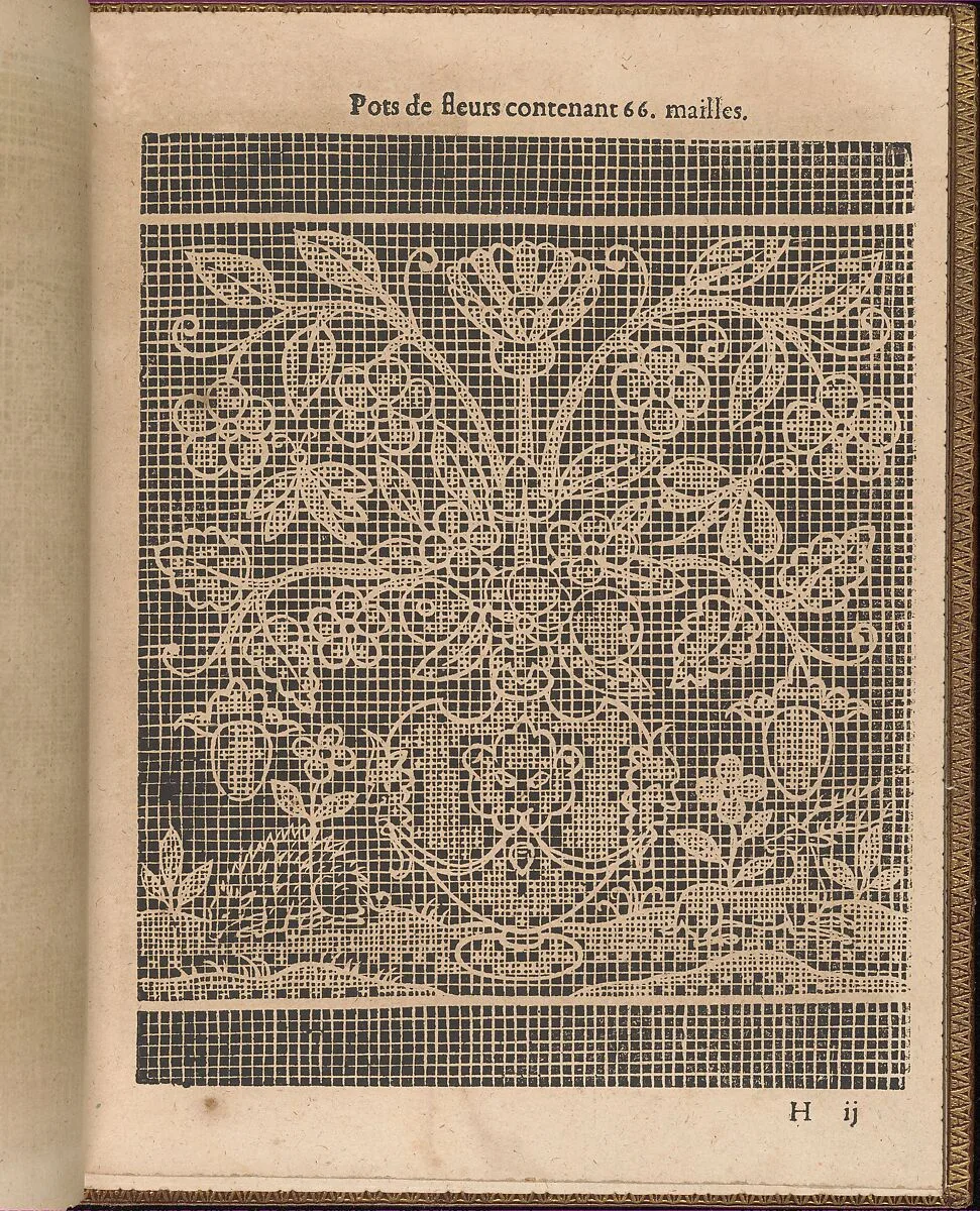 La Pratique de l'Aiguille, page 29 (recto) — Matthias Mignerak|Pierre Firens|Marie de Medici|Jean Le Clerc