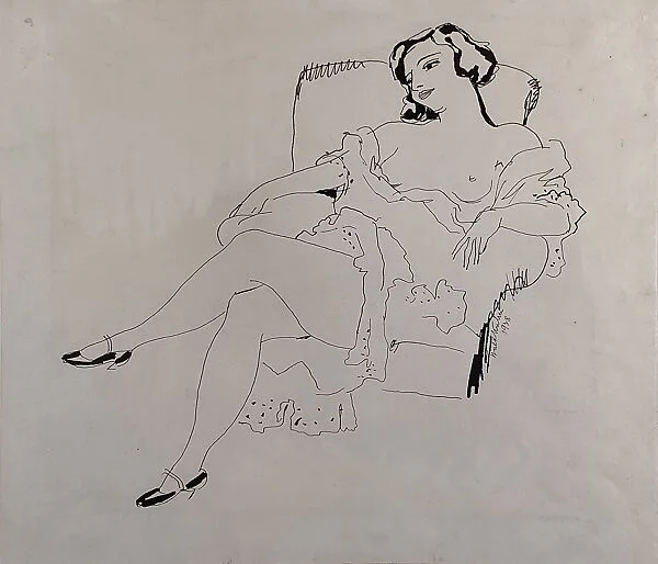 Seated Woman — Walt Kuhn