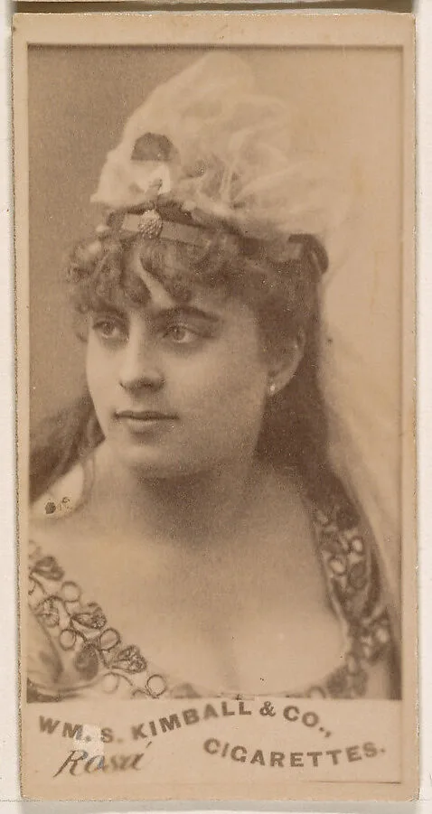 Miss Rosa, from the Actresses series (N203) issued by Wm. S. Kimball & Co. — William S. Kimball & Company