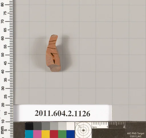 Terracotta fragment of a lekythos (oil flask)?